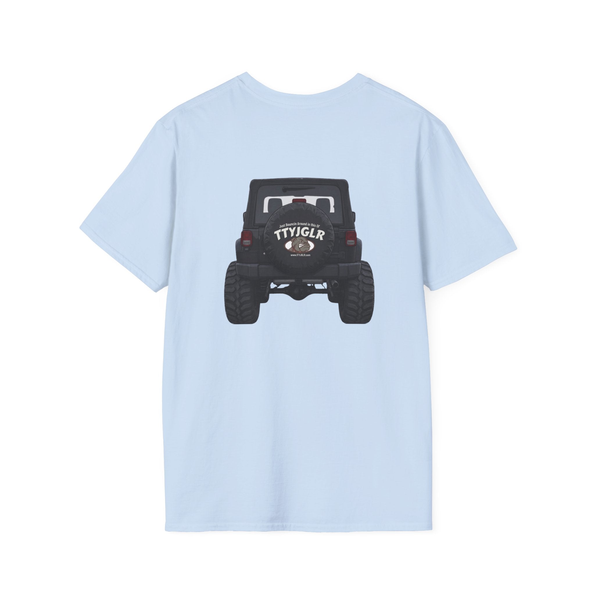 Unisex Softstyle T-Shirt - TTYJGLR Rear View