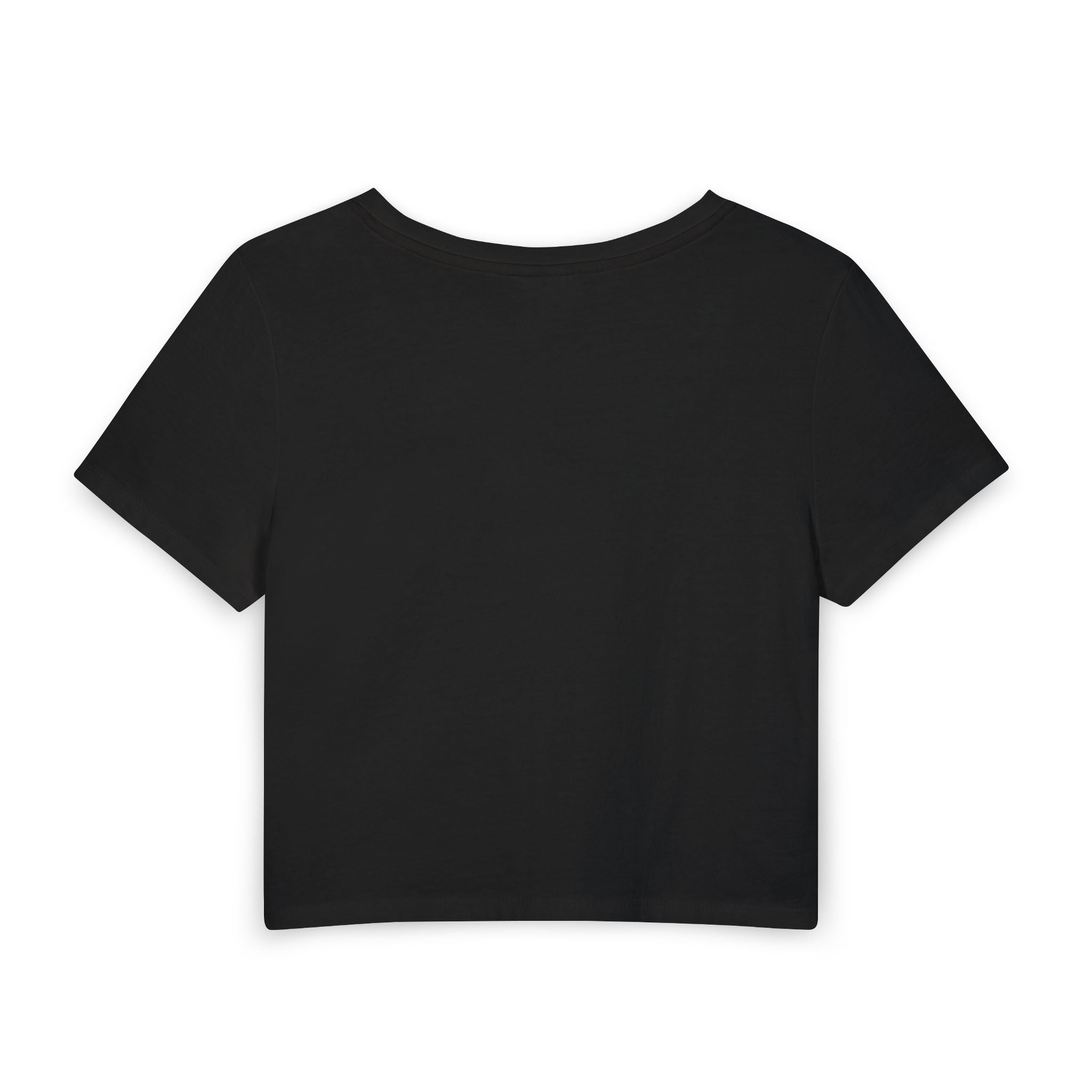 Women's Baby Tee White Lettering - (TTYJGLR)