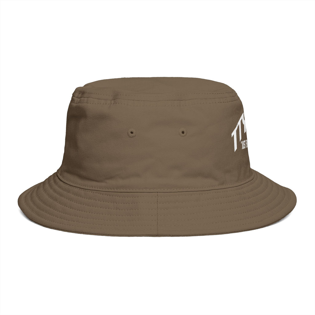 Bucket Hat White lettering - (TTYJGLR)