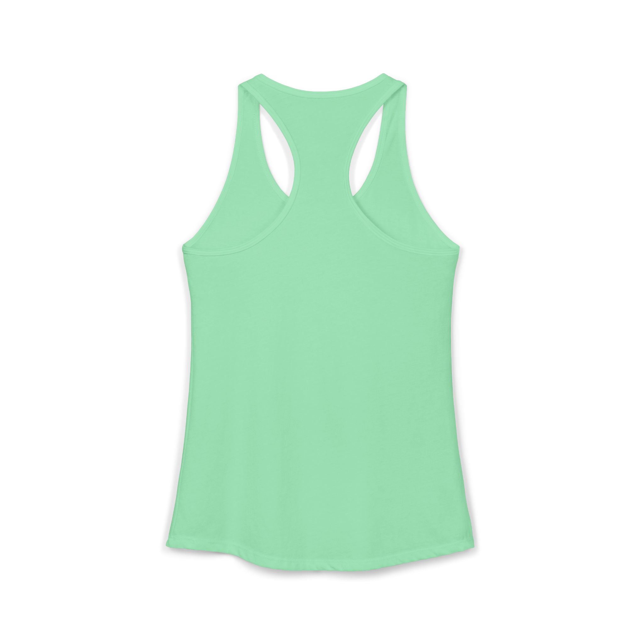 Women's Ideal Racerback Tank, Bulldog - Green (runs a little small)