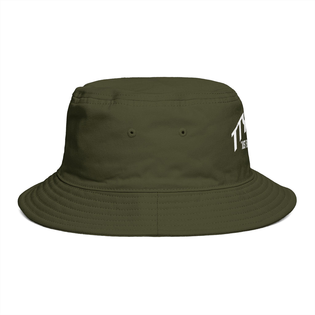 Bucket Hat White lettering - (TTYJGLR)