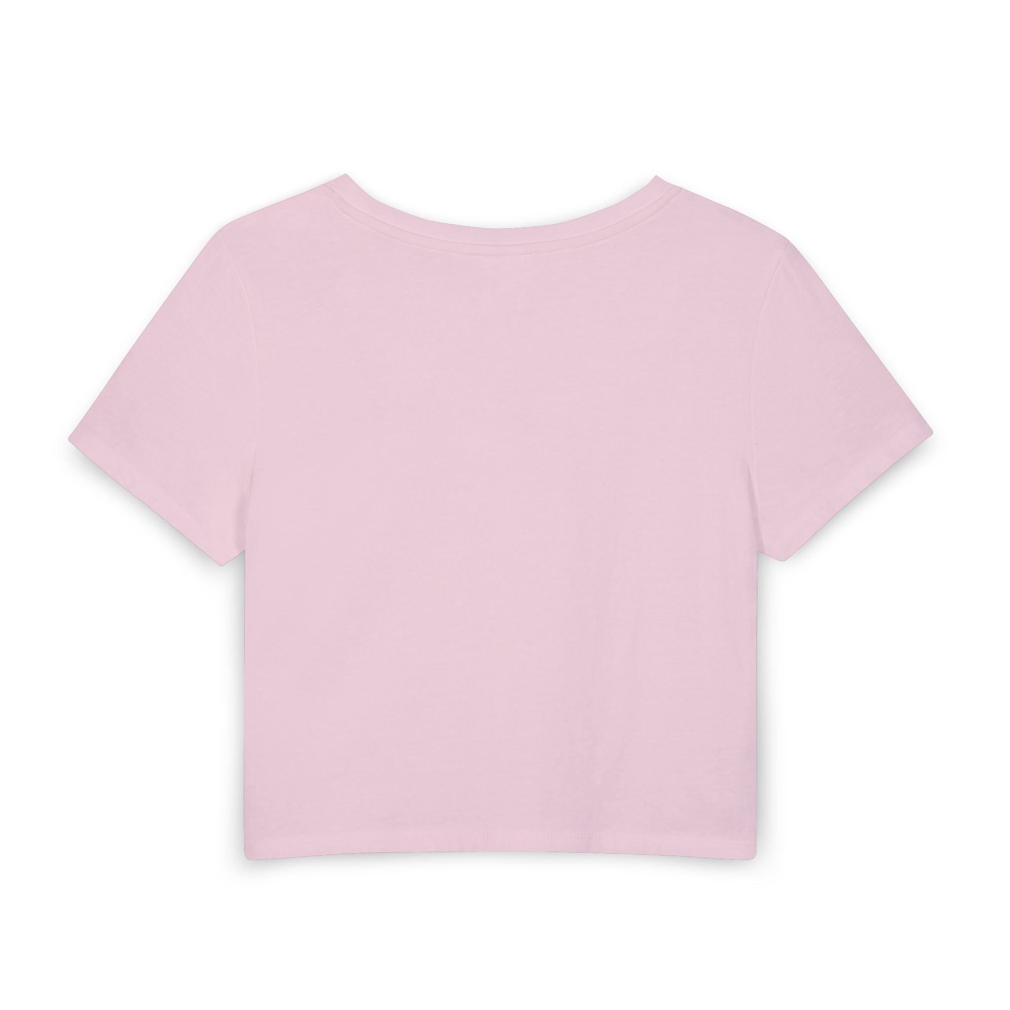 Women's Baby Tee White Lettering - (TTYJGLR)