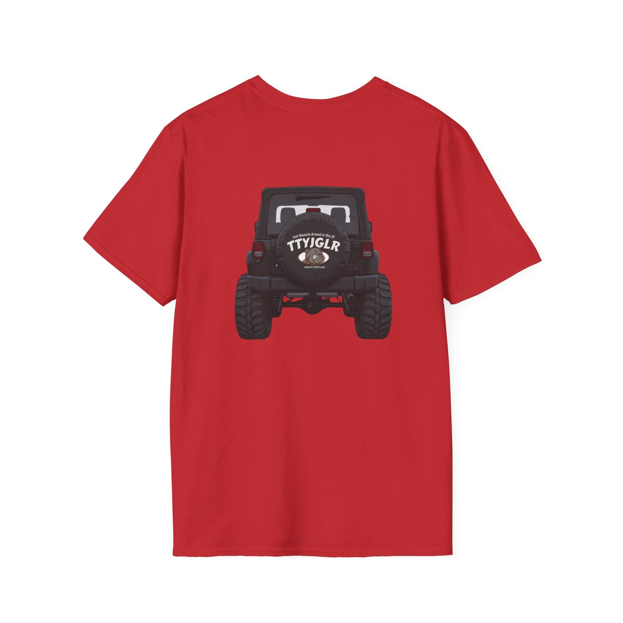 Unisex Softstyle T-Shirt - TTYJGLR Rear View