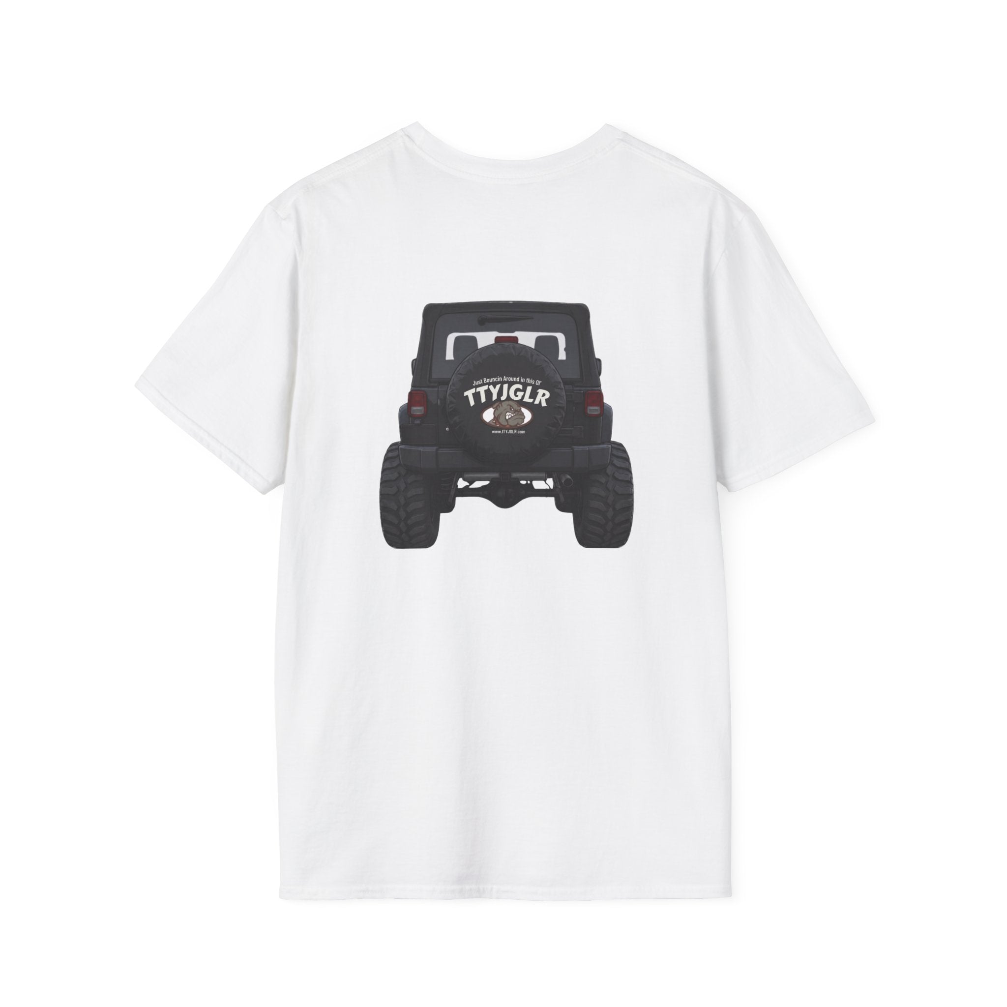 Unisex Softstyle T-Shirt - TTYJGLR Rear View