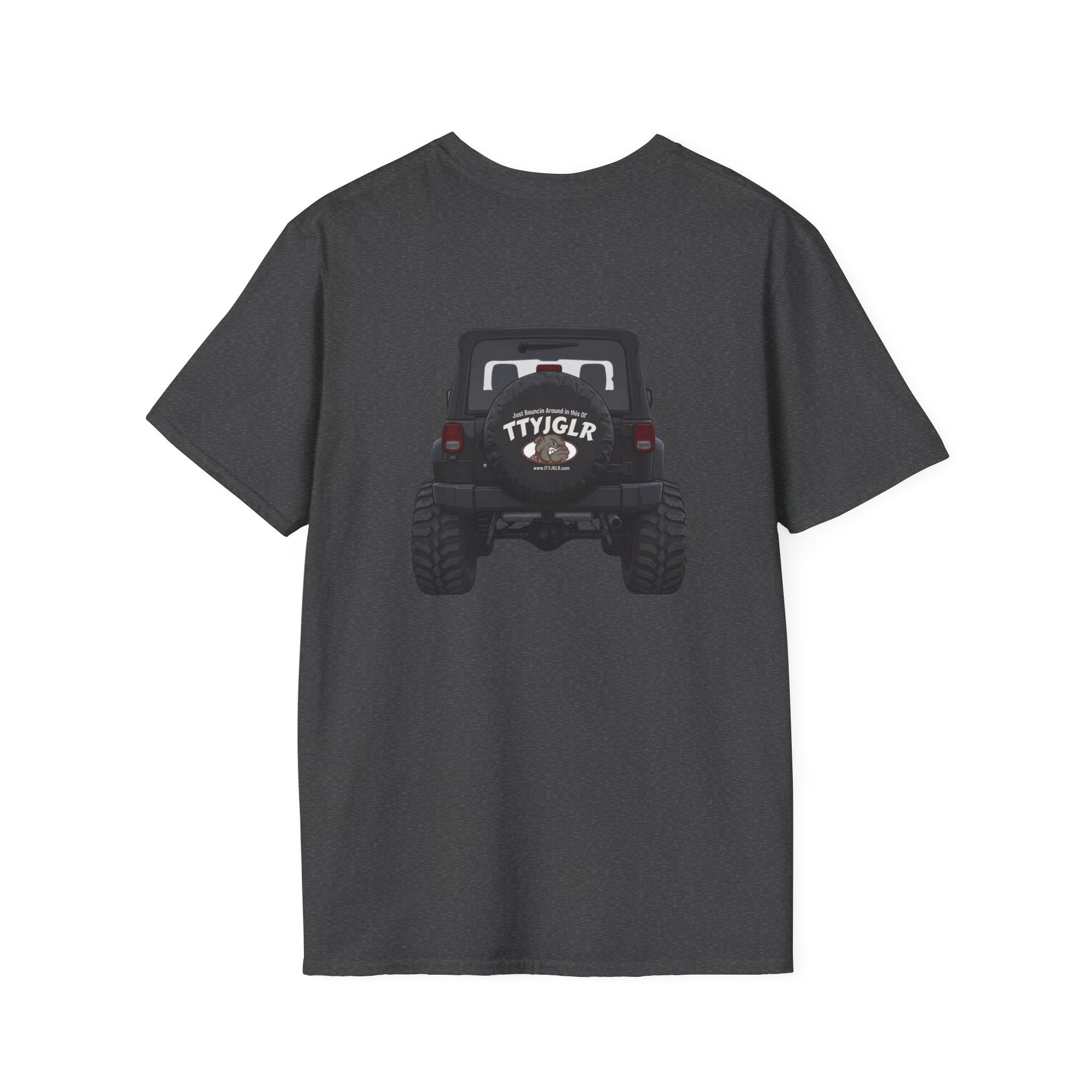 Unisex Softstyle T-Shirt - TTYJGLR Rear View