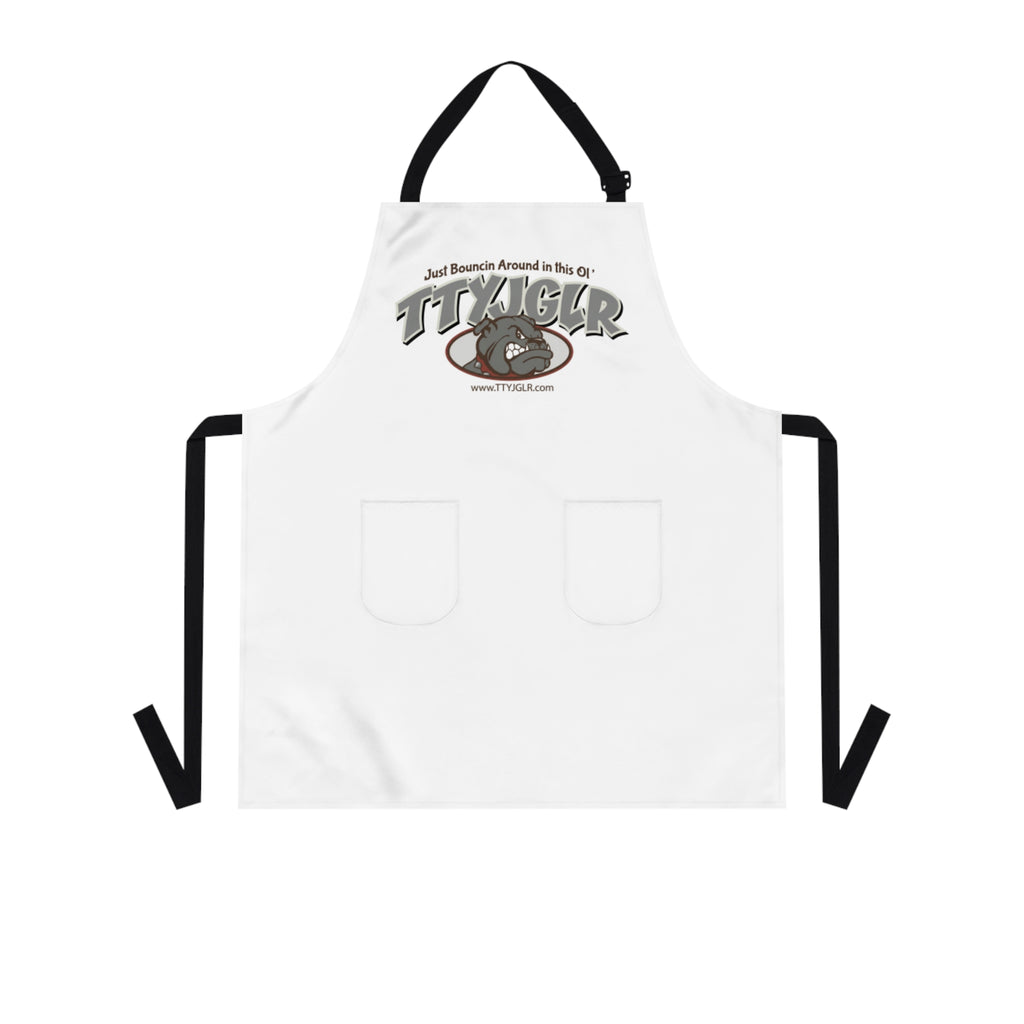 Fire House Cook Apron, TTYJGLR, Gray Bulldog.  This one is called "Demo D" for my boy Denny!!