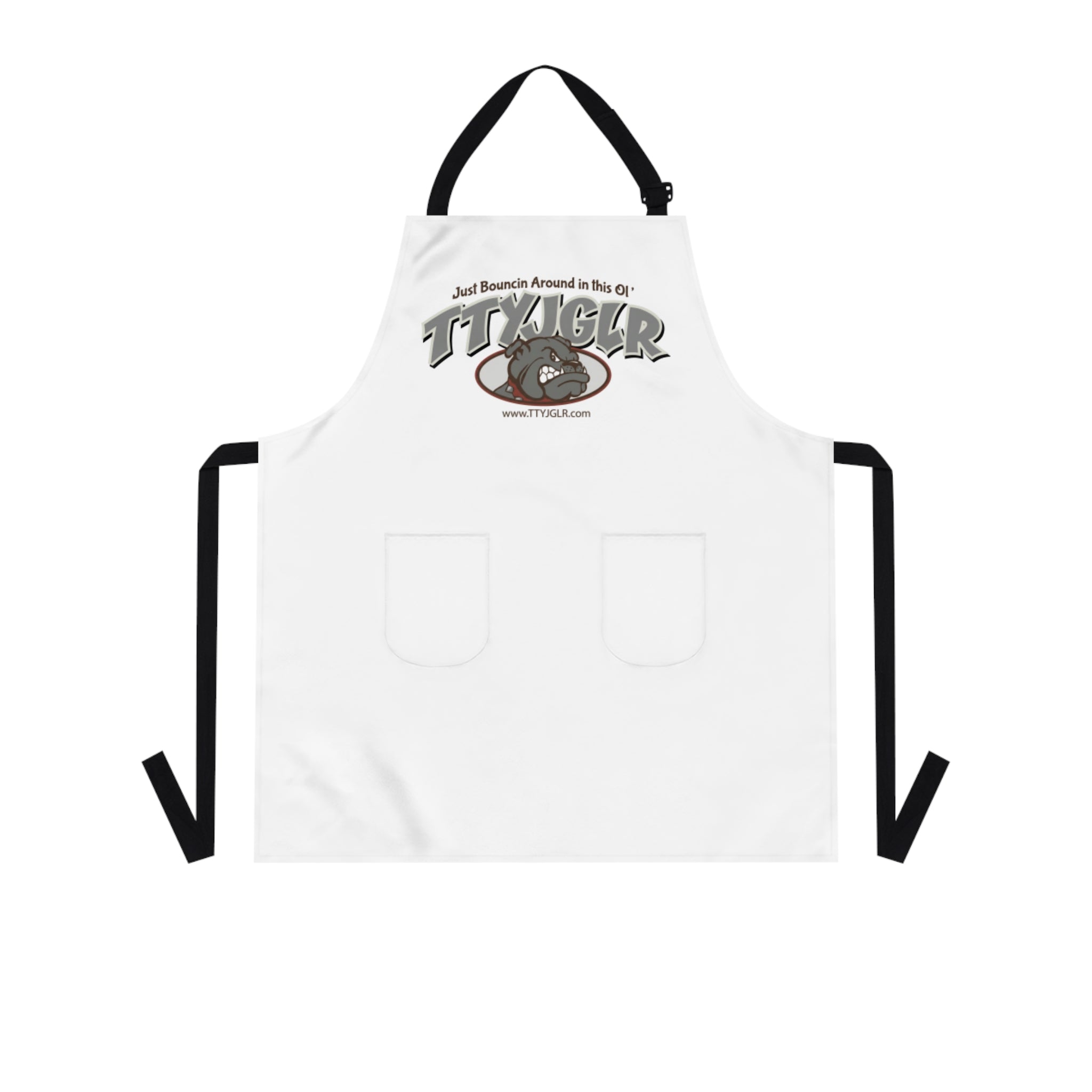 Fire House Cook Apron, TTYJGLR, Gray Bulldog.  This one is called "Demo D" for my boy Denny!!