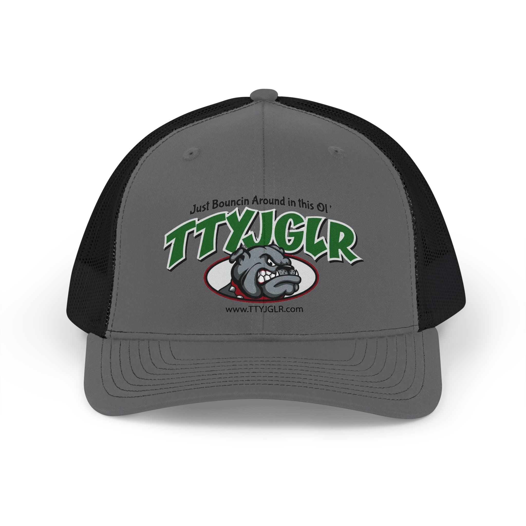TTYJGLR Bull Dog Trucker Hat - Green