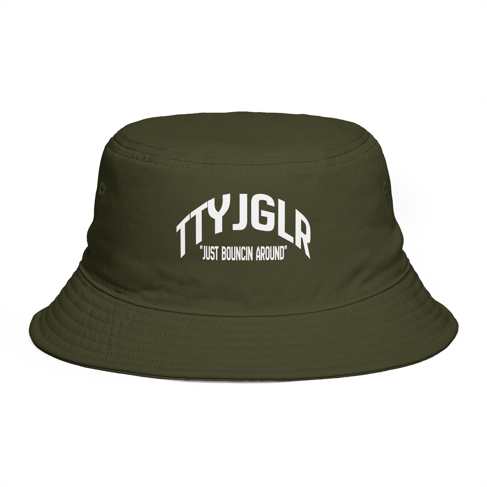 Bucket Hat White lettering - (TTYJGLR)