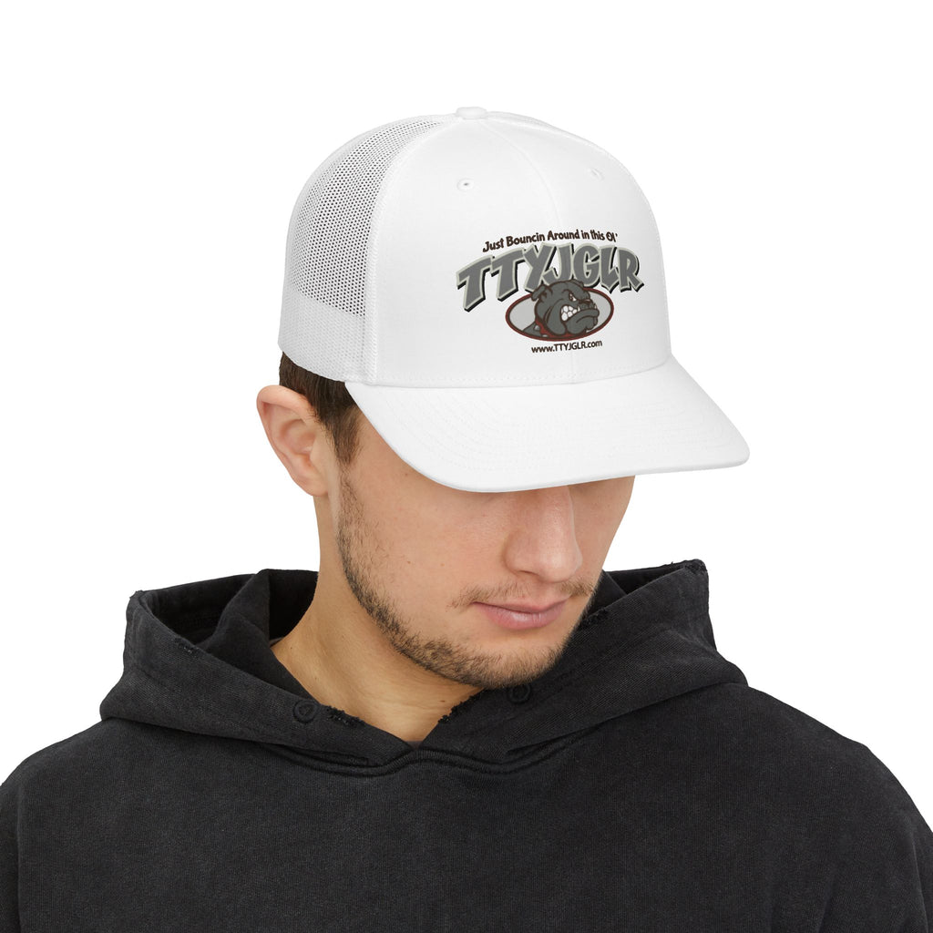 TTYJGLR Bull Dog Trucker Hat - Gray