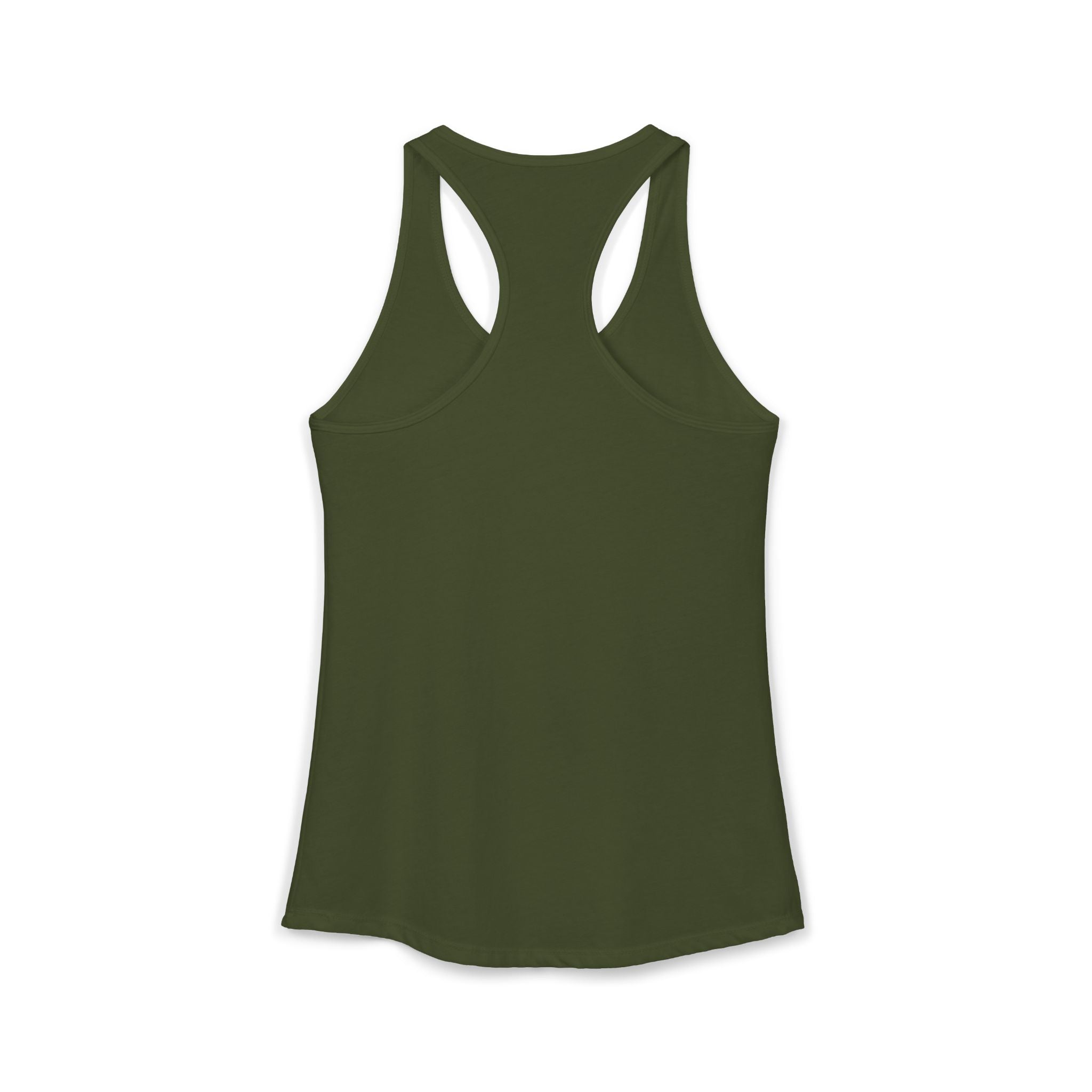 Women's Ideal Racerback Tank, Bulldog - Green (runs a little small)