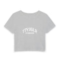 Women's Baby Tee White Lettering - (TTYJGLR)
